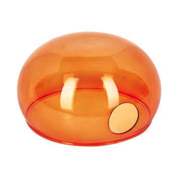 Abat-jour en verre Nikkala Verre de rechange, pièce de rechange Orange Abat-jour en verre Nikkala Verre de rechange, pièce de rechange Orange