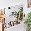 lampe miroir Morges LED Chrome, Blanc, 1 lumière