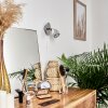 Applique murale Morges LED Chrome, 1 lumière