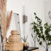 Applique murale Morges Nickel mat, 2 lumières