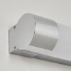 lampe miroir  Morges LED Chrome, 1 lumière