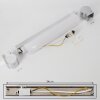 lampe miroir  Morges LED Chrome, 1 lumière