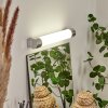 lampe miroir  Morges LED Chrome, 1 lumière