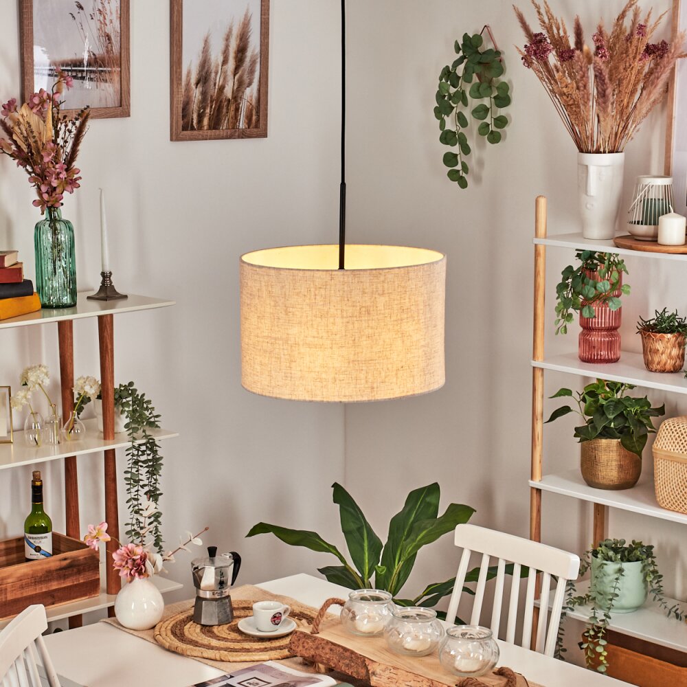 Bassagoda Suspension, Suspension beige, Blanc, 1 lumière main product photo
