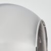 Koyoto Plafonnier, Boule lumineuse 32 cm Chrome, Fumé, 4 lumières