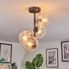 Koyoto Plafonnier, Boule lumineuse 32 cm Clair, 4 lumières
