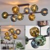 Ripoll Plafonnier, Boule lumineuse Bleu, Or, Vert, 8 lumières