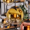 Gastor Suspension, Boule lumineuse, Suspension Chrome, Or, Clair, Cuivré, Fumé, 6 lumières