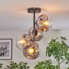 Ripoll Plafonnier, Boule lumineuse Clair, Fumé, 4 lumières