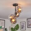 Ripoll Plafonnier, Boule lumineuse Clair, Fumé, 4 lumières