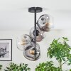 Ripoll Plafonnier, Boule lumineuse Clair, Fumé, 4 lumières