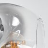 Ripoll Plafonnier, Boule lumineuse Clair, Fumé, 4 lumières