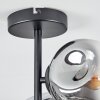 Ripoll Plafonnier, Boule lumineuse Clair, Fumé, 4 lumières