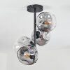 Ripoll Plafonnier, Boule lumineuse Clair, Fumé, 4 lumières