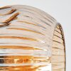 Ripoll Plafonnier, Boule lumineuse Ambre, 4 lumières