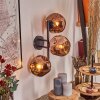 Ripoll Boule lumineuse, Applique murale Cuivré, 3 lumières