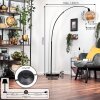 Ripoll Lampadaire, Lampadaires arc Noir, 1 lumière