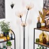 Koyoto Boule lumineuse, Lampadaire Ambre, Clair, 3 lumières
