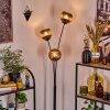 Koyoto Boule lumineuse, Lampadaire Cuivré, 3 lumières