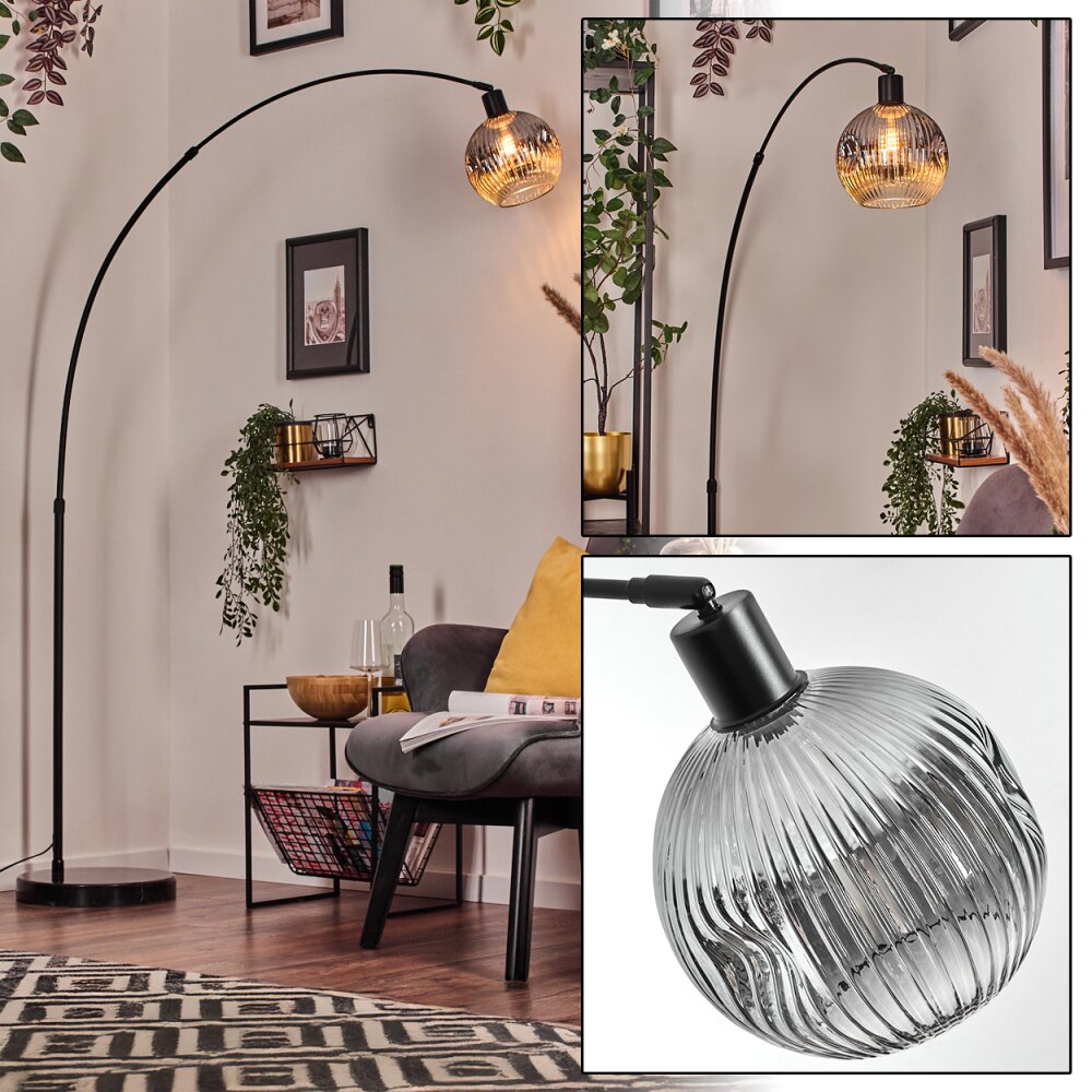 Ripoll Lampadaire Noir, 1 lumière main product photo