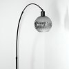 Ripoll Lampadaire Noir, 1 lumière