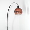 Ripoll Lampadaire Noir, 1 lumière