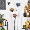 Koyoto Boule lumineuse, Lampadaire Bleu, Or, Cuivré, 3 lumières