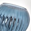 Koyoto Boule lumineuse, Lampadaire Bleu, Or, Cuivré, 3 lumières