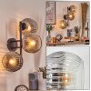 Ripoll Boule lumineuse, Applique murale Clair, Fumé, 3 lumières