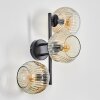 Ripoll Boule lumineuse, Applique murale Ambre, Clair, 3 lumières