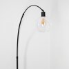 Koyoto Lampadaire, Lampadaires arc Noir, 1 lumière