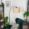 Soungou Lampadaire Noir, 1 lumière