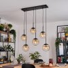 Gastor Suspension, Boule lumineuse, Suspension Ambre, Clair, 6 lumières