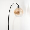 Koyoto Lampadaire, Lampadaires arc Noir, 1 lumière