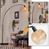 Koyoto Lampadaire Noir, 1 lumière