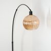 Koyoto Lampadaire, Lampadaires arc Noir, 1 lumière