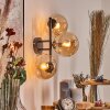 Gastor Boule lumineuse, Applique murale Ambre, 3 lumières