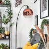 Koyoto Lampadaire Noir, 1 lumière