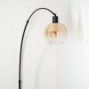 Koyoto Lampadaire, Lampadaires arc Noir, 1 lumière