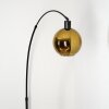 Koyoto Lampadaire Noir, 1 lumière