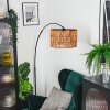 Cando Lampadaire, Lampadaires arc Noir, 1 lumière