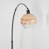 Koyoto Lampadaire, Lampadaires arc Noir, 1 lumière