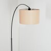 Soungou Lampadaire Noir, 1 lumière