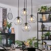 Koyoto Suspension, Boule lumineuse, Suspension grappe Clair, 4 lumières