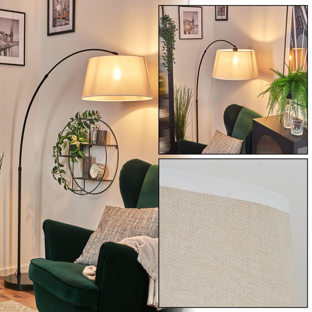 Bassagoda Lampadaire Noir, 1 lumière main product photo