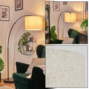 Bassagoda Lampadaire Noir, 1 lumière Bassagoda Lampadaire Noir, 1 lumière