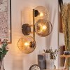 Koyoto Boule lumineuse, Applique murale Or, Noir, 3 lumières