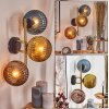 Koyoto Boule lumineuse, Applique murale Or, Noir, 3 lumières