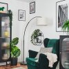 Bassagoda Lampadaire Noir, 1 lumière