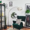 Bassagoda Lampadaire Nickel mat, Noir, 1 lumière